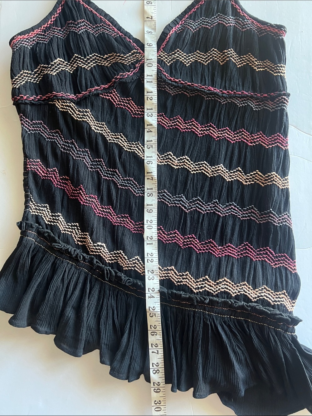 Free People Over The Rainbow Tank Tunic XL  nwot - Picture 12 of 15